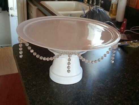 DIY cake stand *pics!