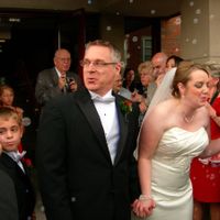 "Show us your FUNNIEST or most AWKWARD  photo from either your wedding or your  engagement shoot!