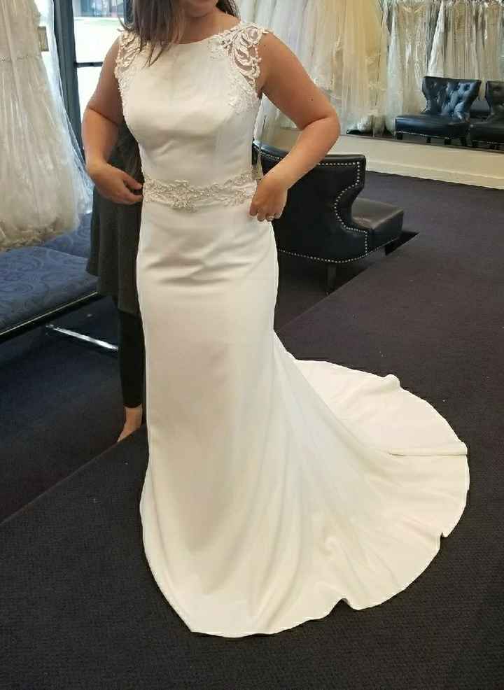 Is my wedding dress too plain? - 1