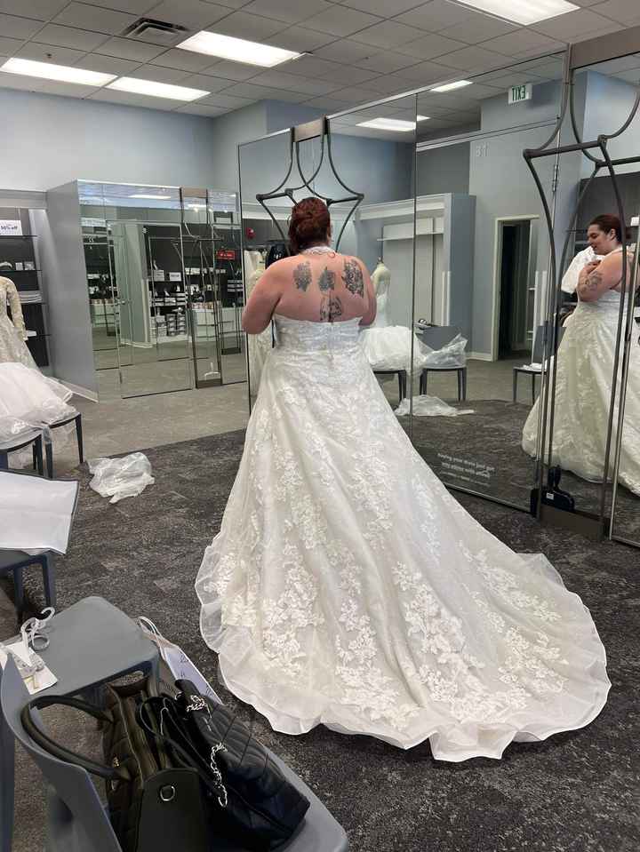 Halter dress with back necklace? - 2