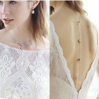Halter dress with back necklace? - 3
