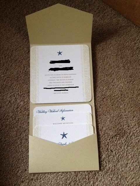 Our Invites are HERE! **pics**