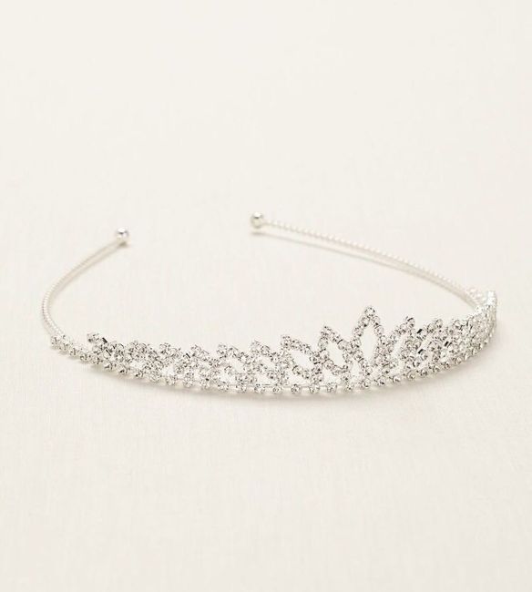 What kind of headpiece are you going with?