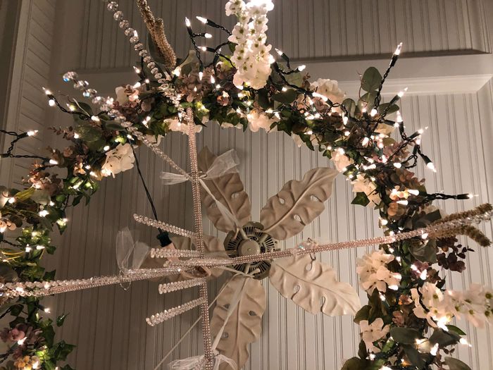 Greenery/floral Chandelier? 6