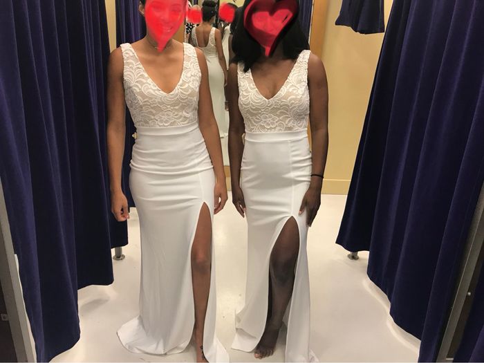 White Bridesmaids Dresses: In or Out? 2
