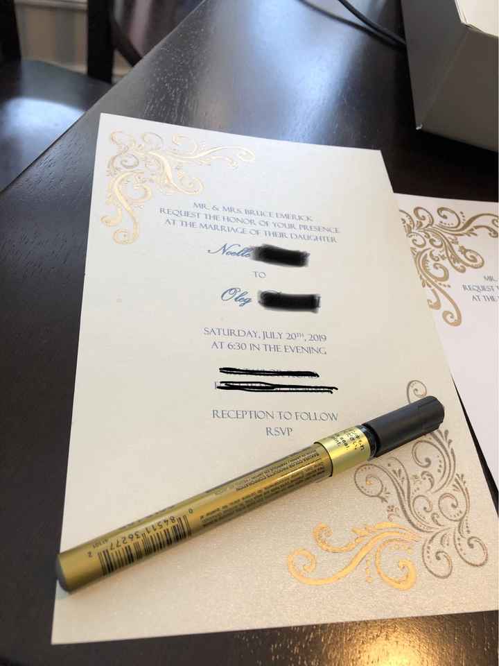 Easy diy Invites - 2
