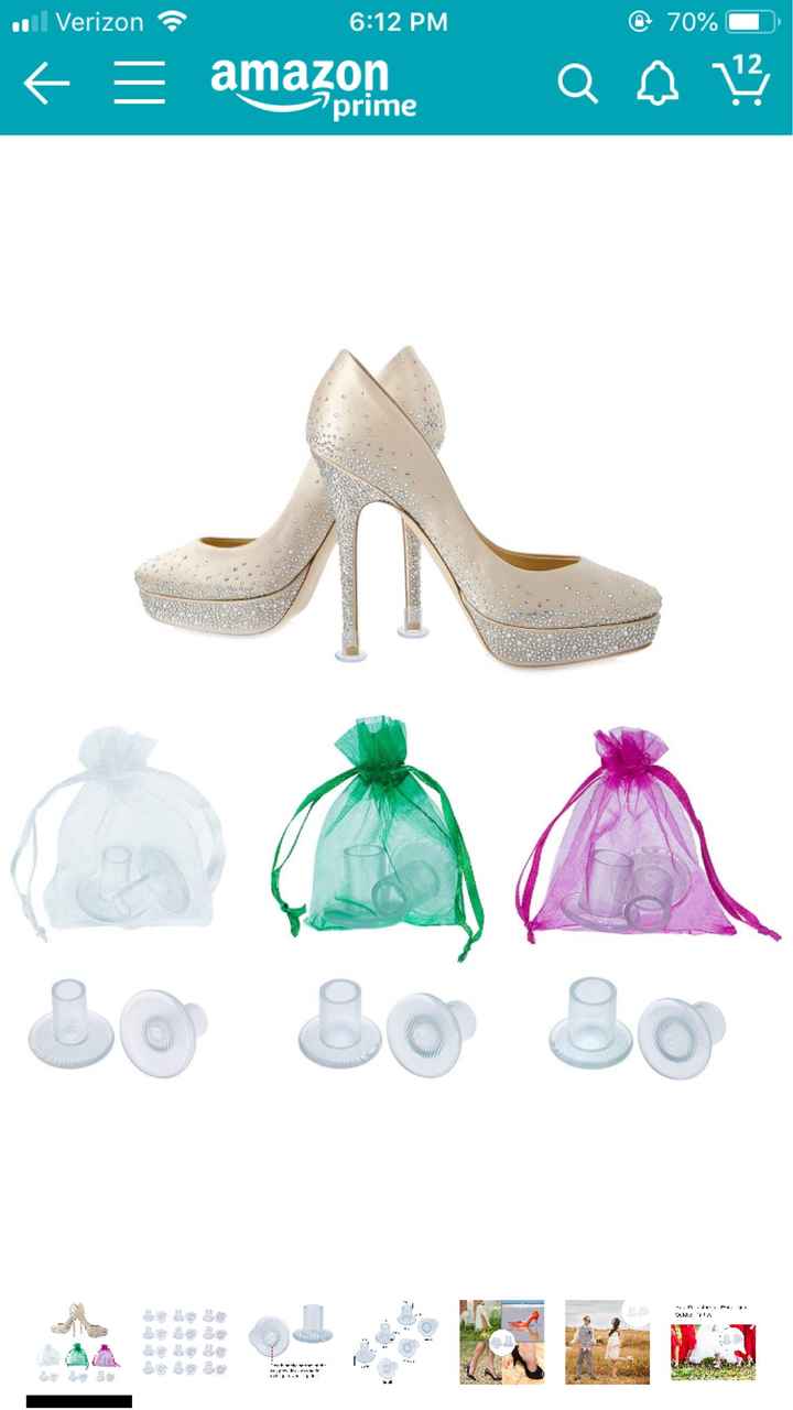 PAMASE 18 Pairs 3 Sizes Grass High Heel Protectors for Walking on Grass and  Uneven Floor, Clear Heel Sink Stoppers for Women Wedding Shoes