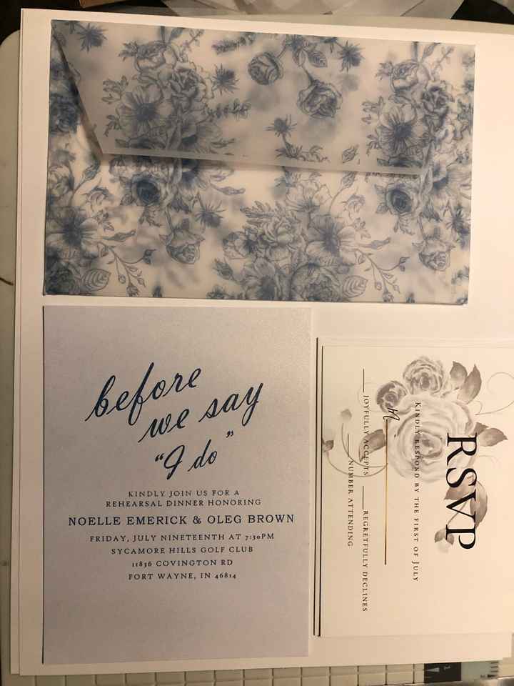 diy Invites done! - 1