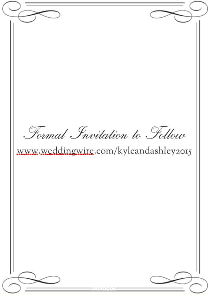 Save the Dates **PICS**