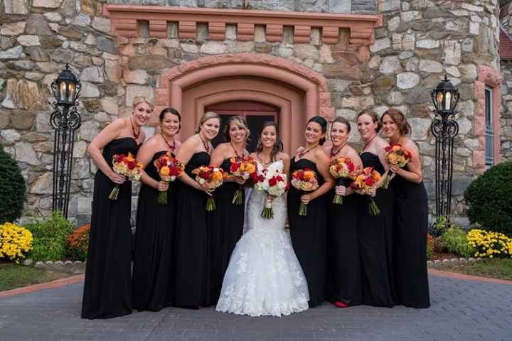 You Vote: Matching or not matching BM dresses