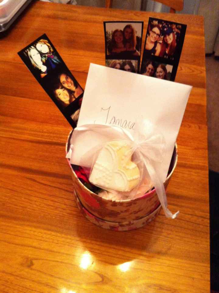How I asked my bridal party....