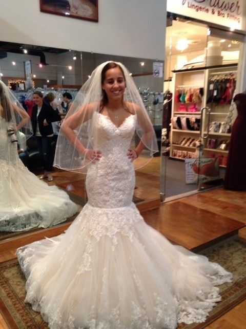 Blush wedding gown?
