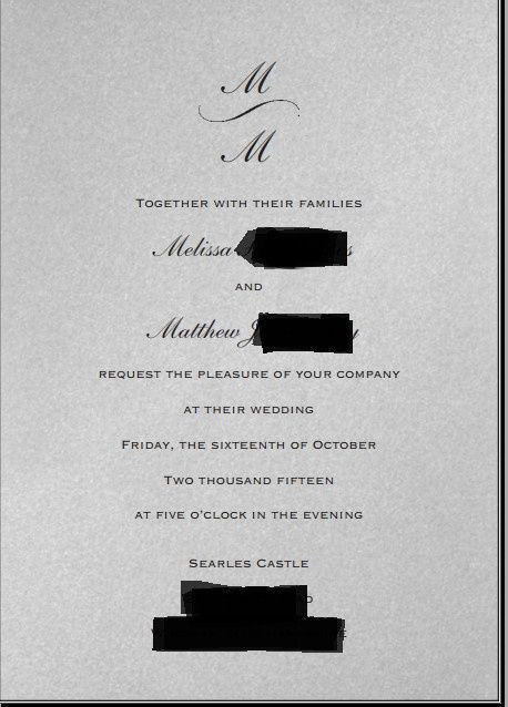Invitation wording for my divorced parents - Please Help!