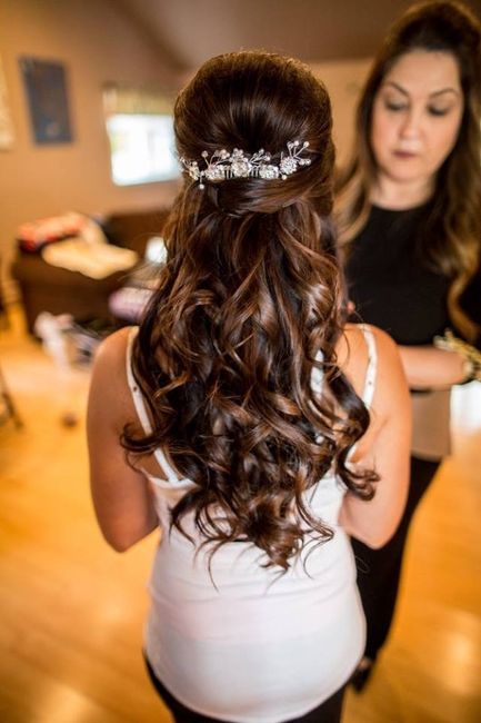 Hair -- up or down?