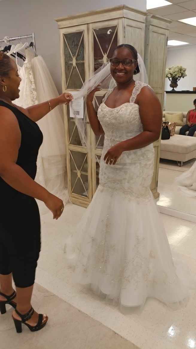 I said YES TO THE DRESS!!!!!