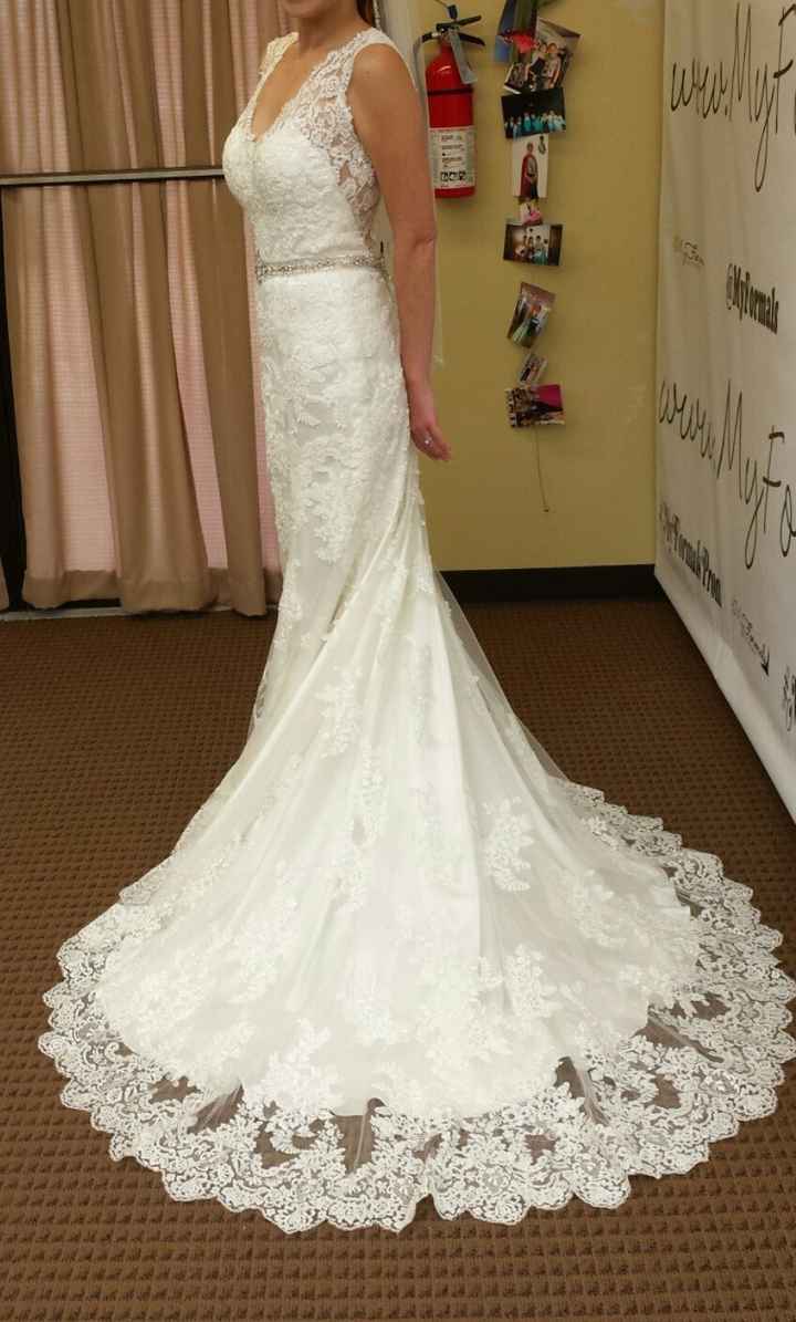 Bought my dress today!
