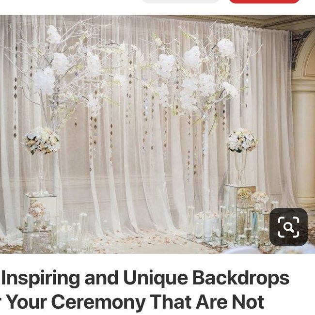 Finding a different "venue" for ceremony. - 2