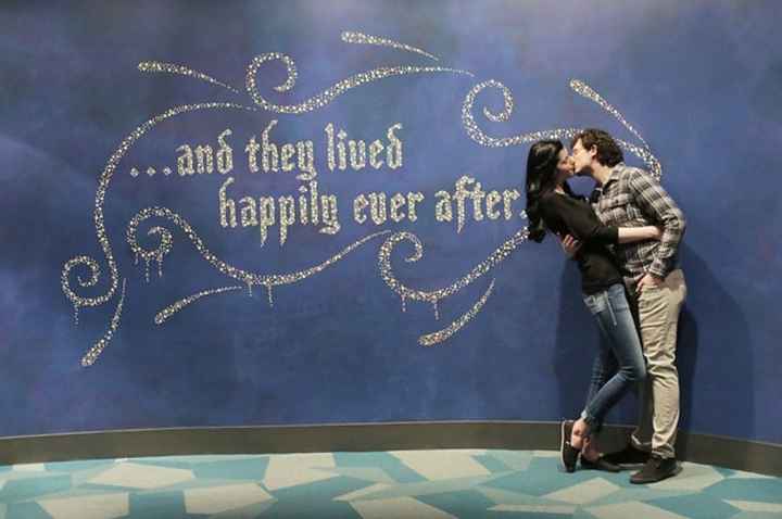 Disneyland Engagement Photos - 6