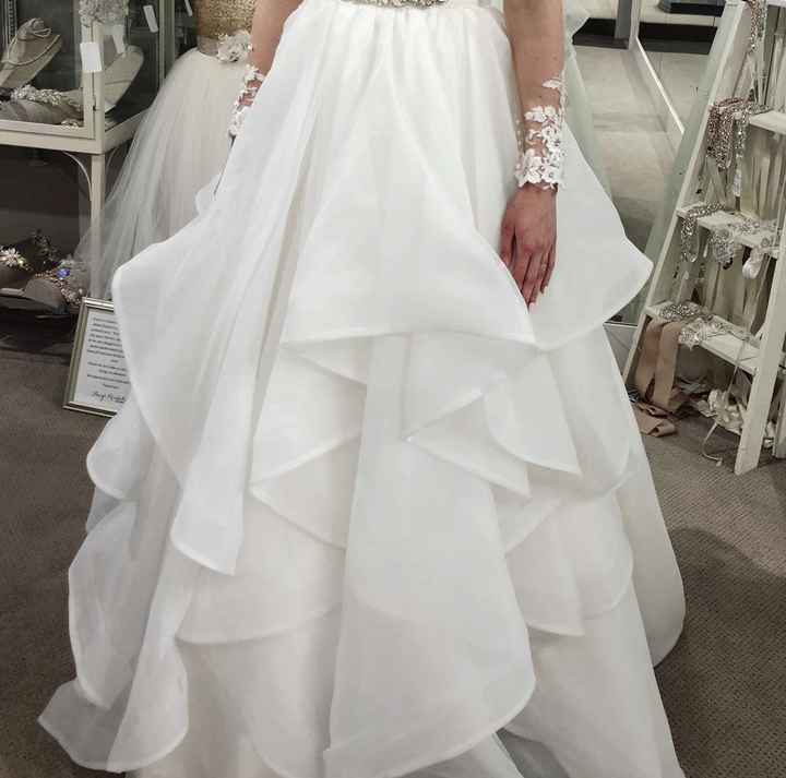 Are my flowers "too much" with my dress? - 2