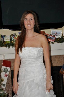 Finally posting pics of my dress - From Once Wed (used)