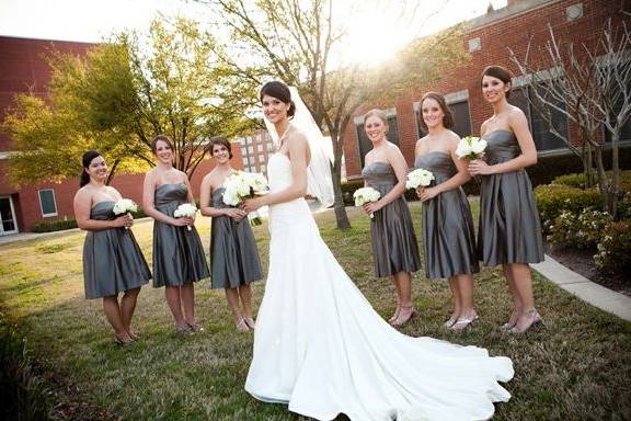 Bride & Bridesmaids