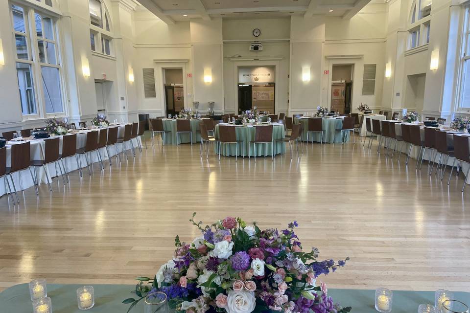 Hearst Auditorium Reception