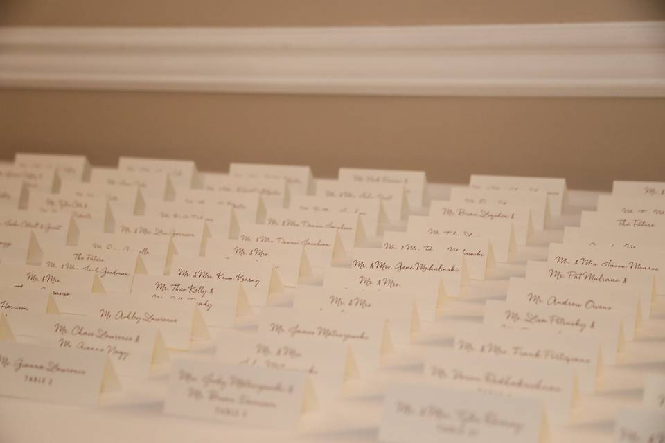 Formal Place Cards