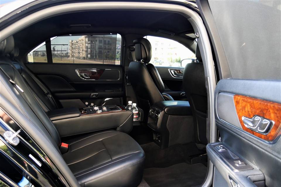 Interior of the car
