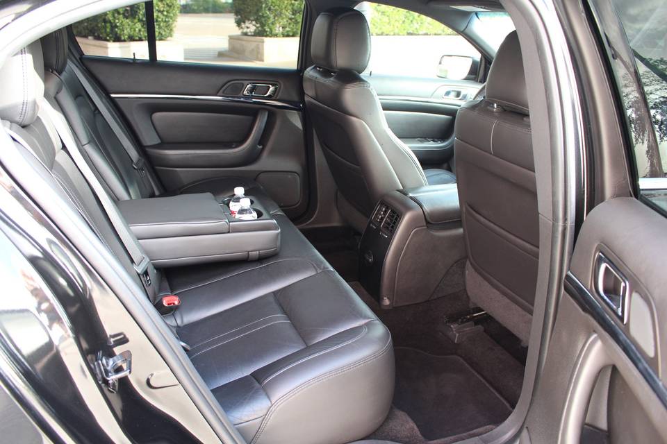 Interior of the car