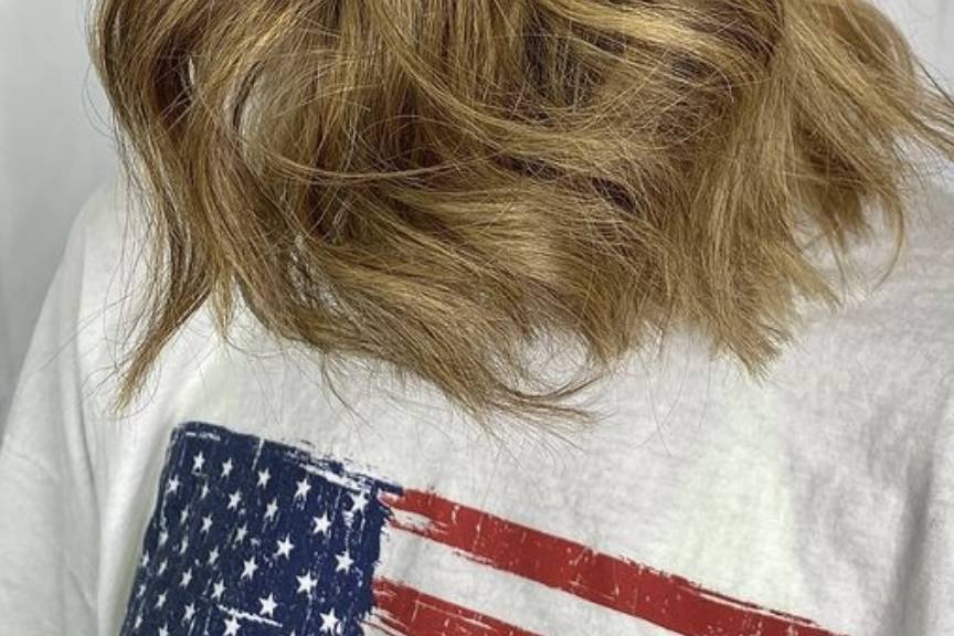 Highlight and soft curls