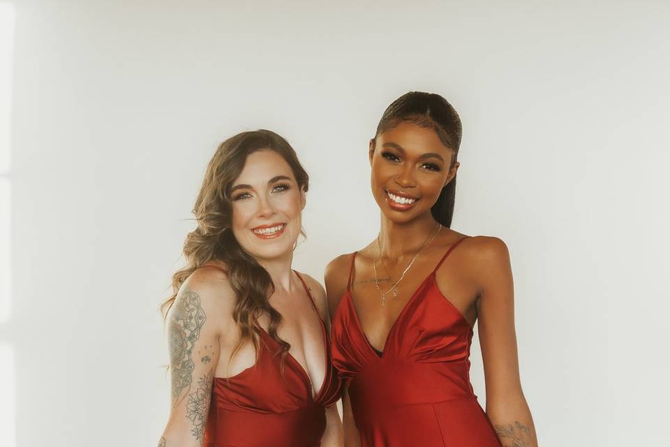 Beautiful bridesmaids