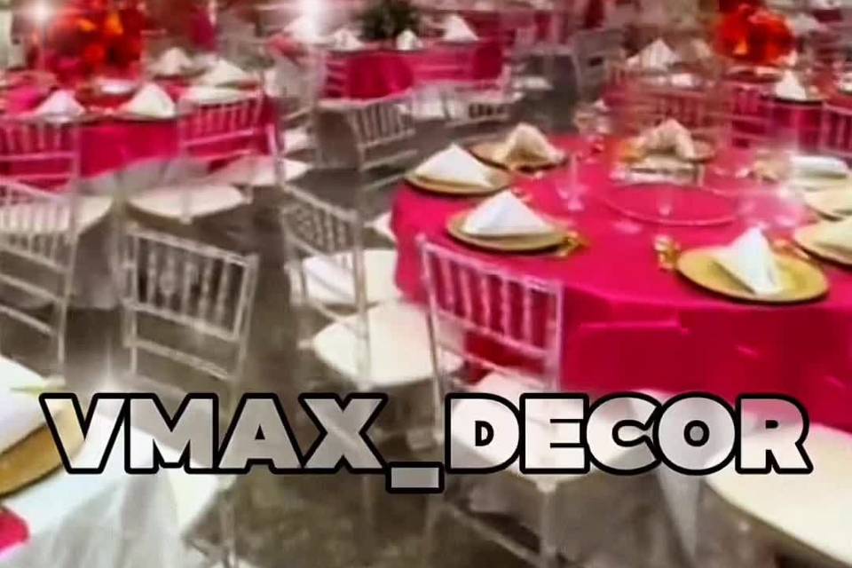 Vmax Decor and Pary Rentals