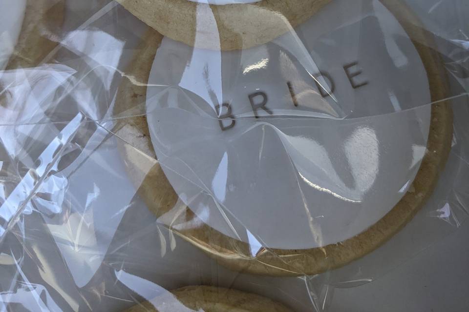 Bride Cookies- Favors