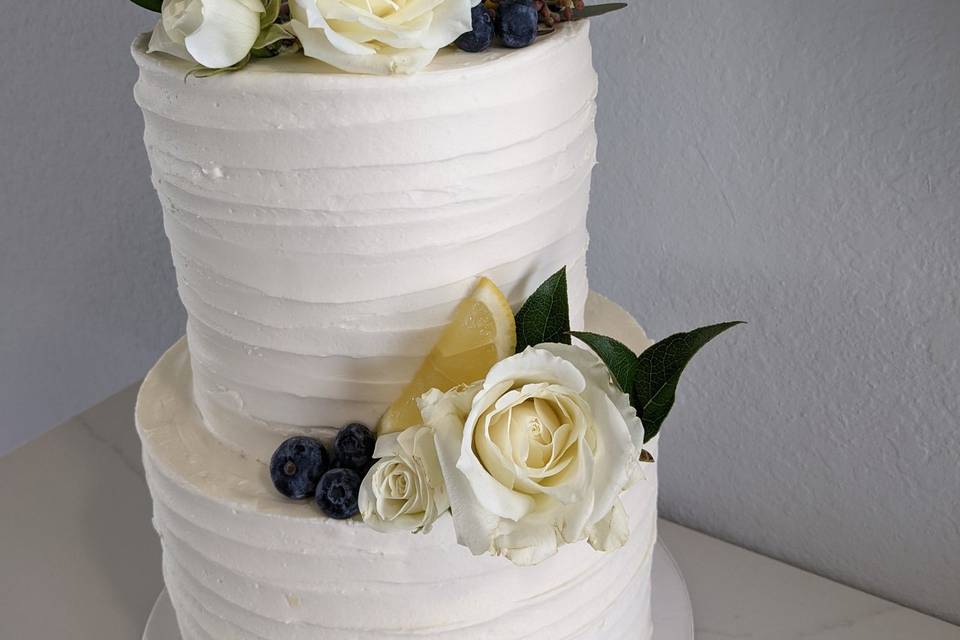 Tiered Rustic Swirl