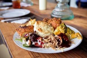 Southern Wedding plate