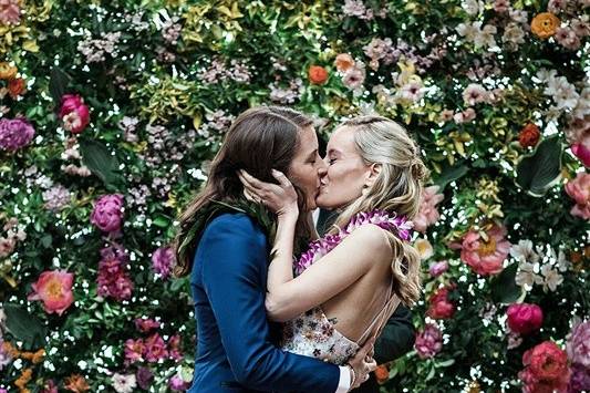 Ceremony Floral Wall