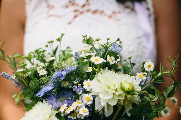 Purple & White Summer Bouquet