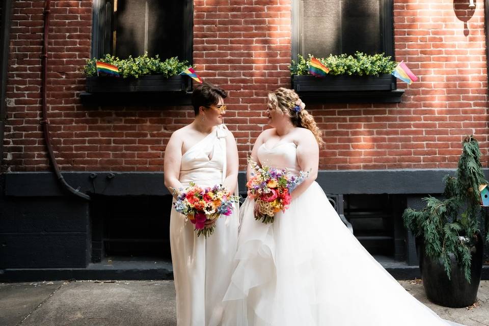 Pair of Bridal Bouquets
