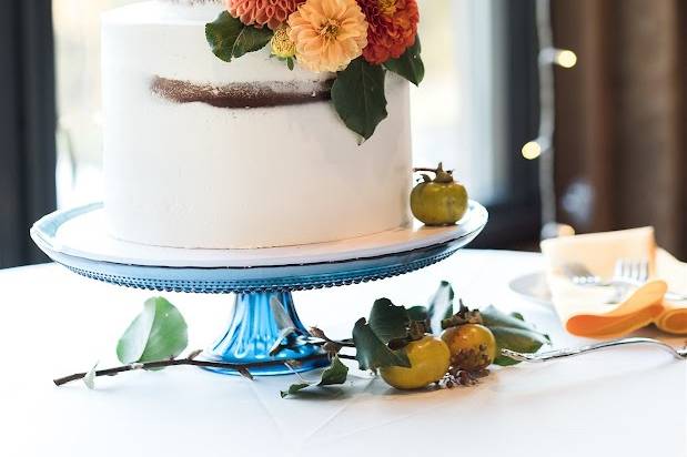 Autumn Wedding Cake Flowers