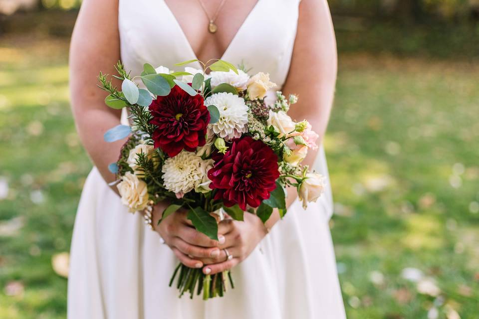 Fall Dahlia Bouquet