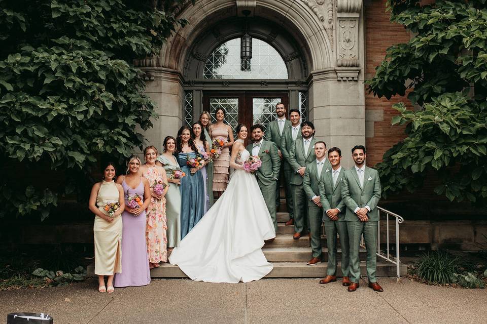 Wedding Party Flowers | Phipps
