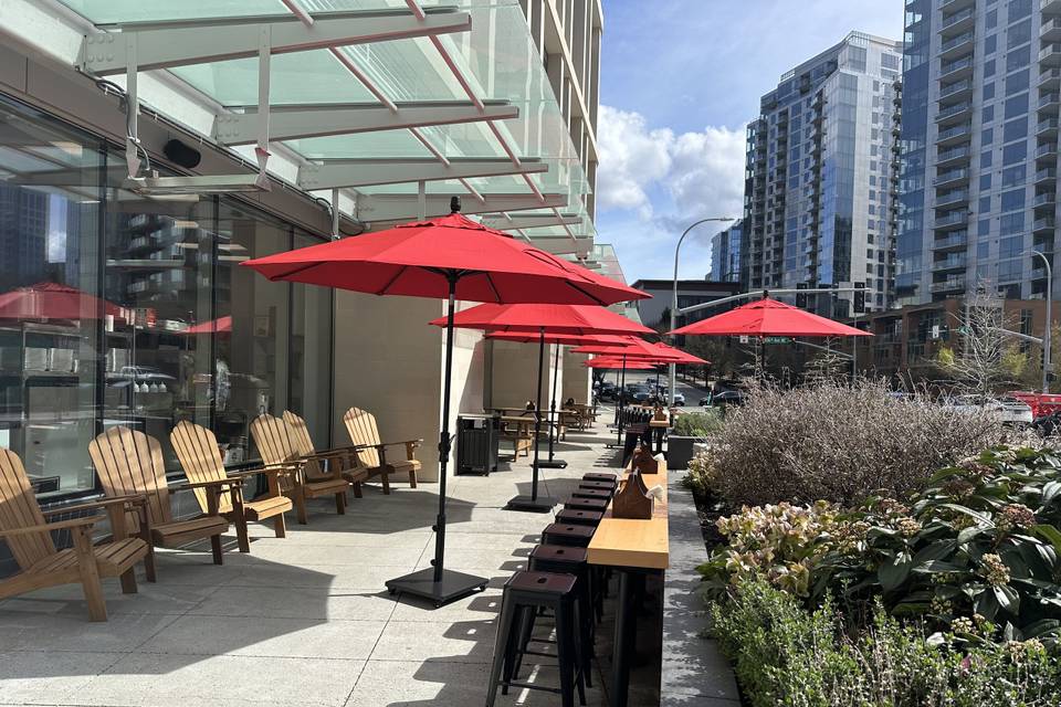 Bellevue's patio