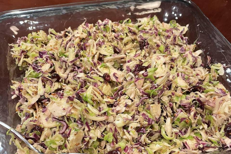 Brussel sprout slaw