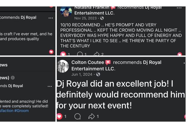 Reviews From Facebook