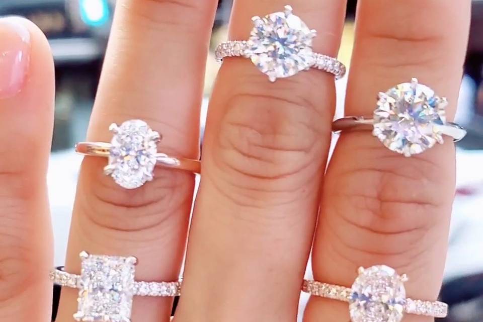 Beautiful diamonds