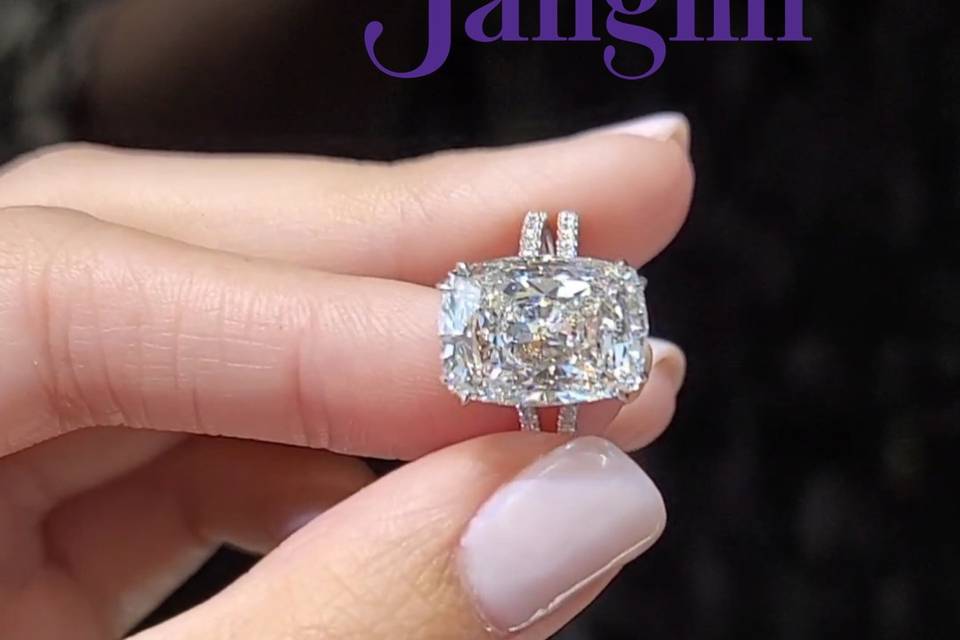 10ct cushion cut diamond