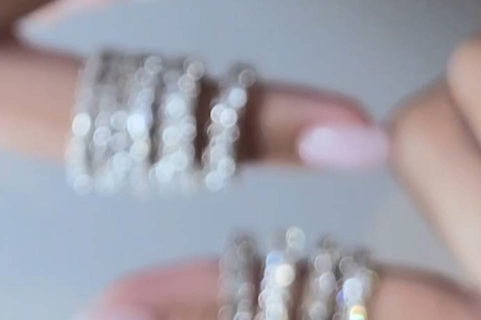 Diamond wedding bands