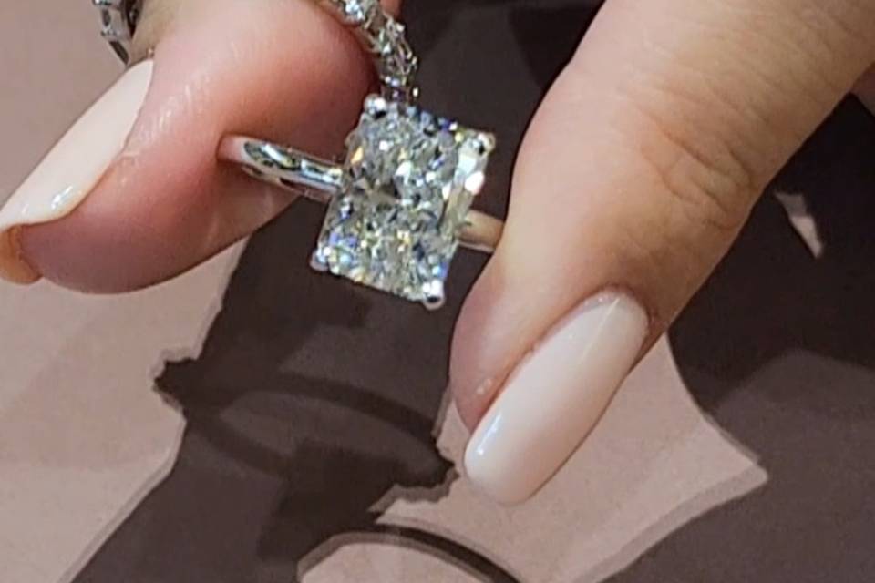 Radiant diamond cut