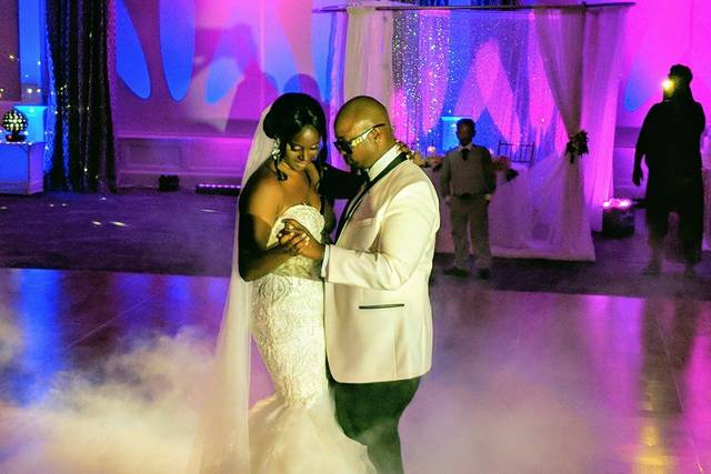 Couple dancing