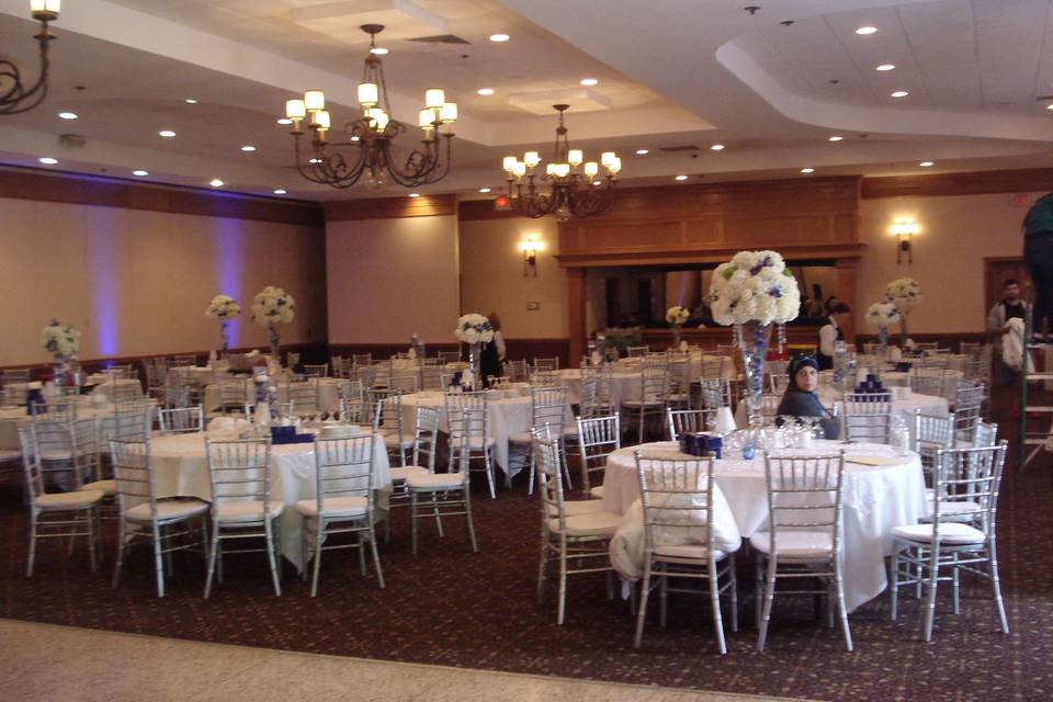 Reception set-up